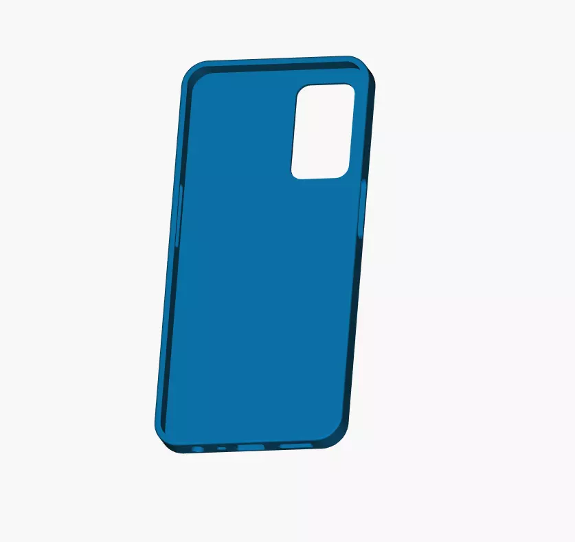 Oppo A55s case 3D print model