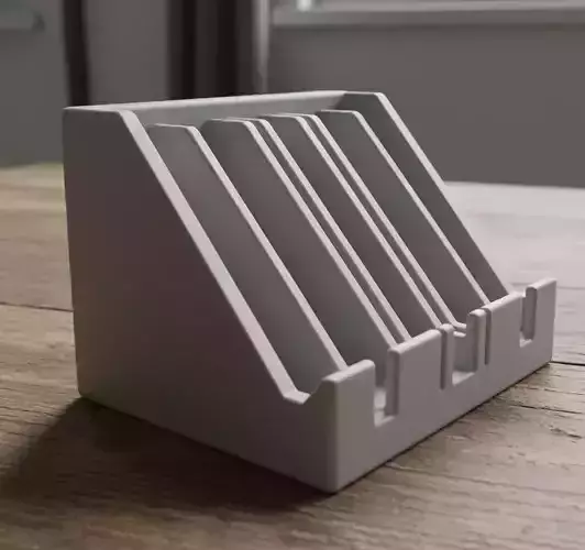 Retro Game Cartridge Holder 3D Print Model