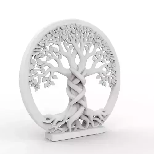 Tree Of Life Statue 3D Print Model