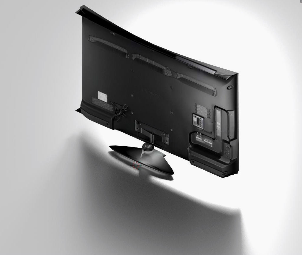 Tv tv mobile phone holder 3D model_1