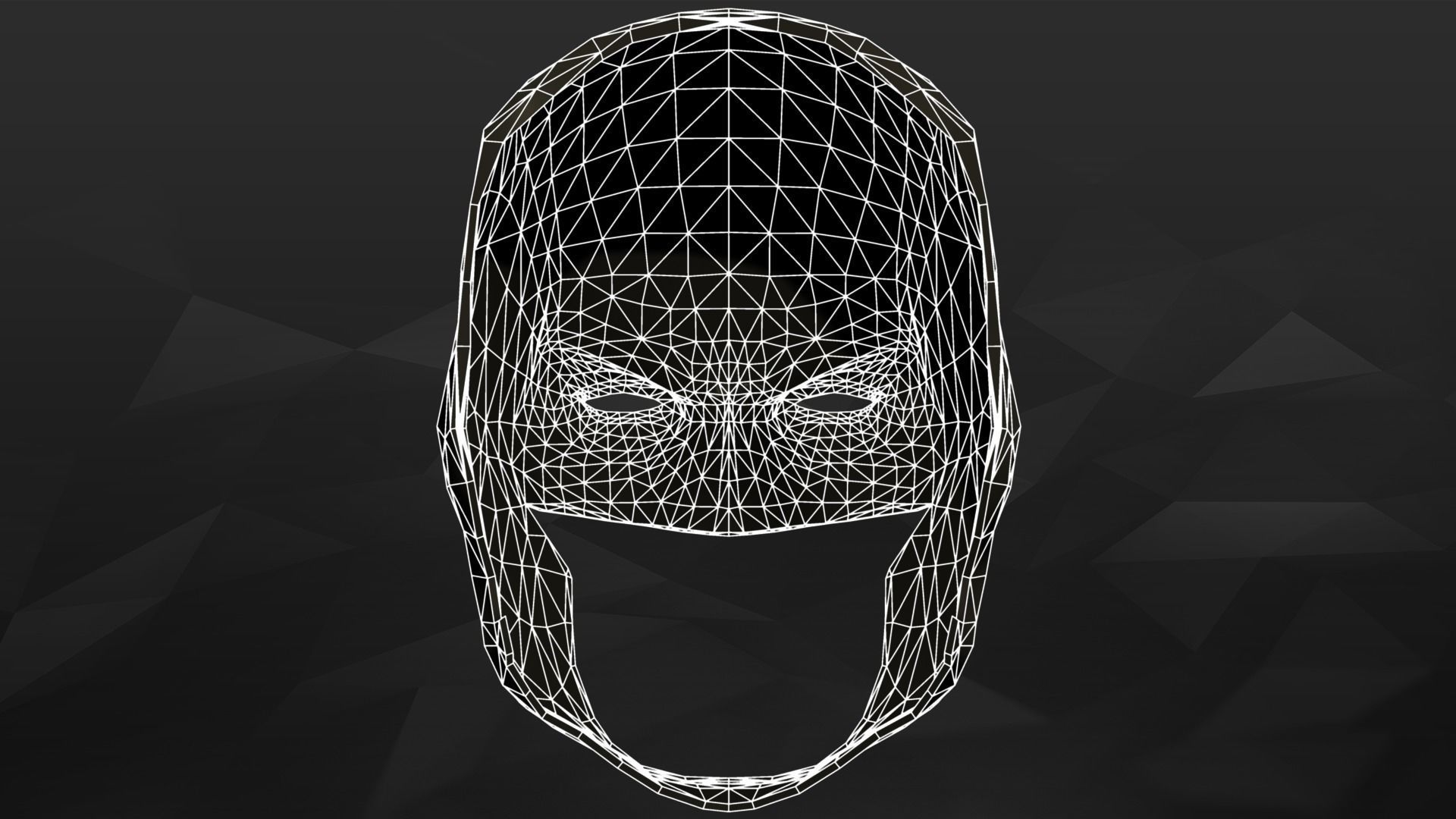 3D Printable Clip Together Batman Cowl 3D print model_10