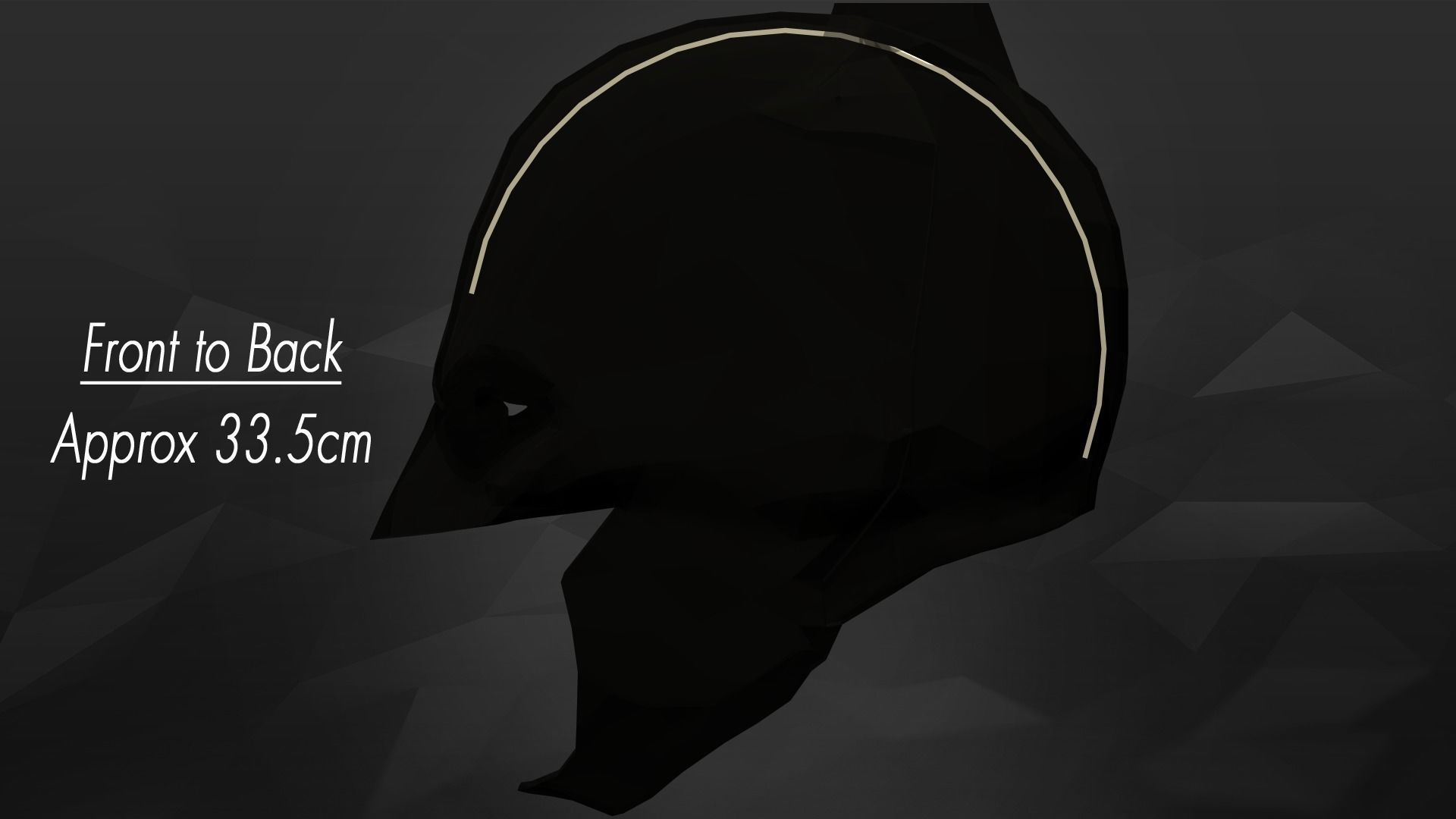 3D Printable Clip Together Batman Cowl 3D print model_14