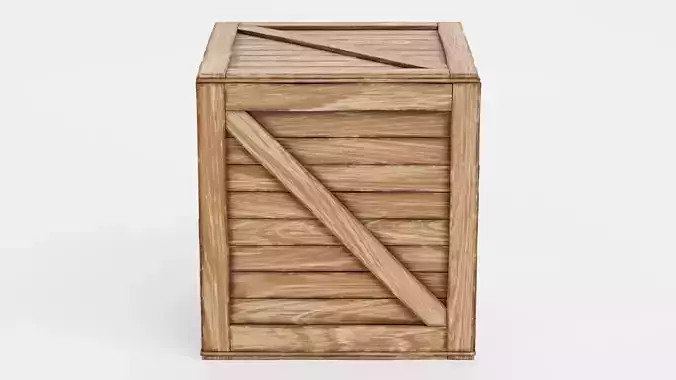 -Wooden Crate V2-