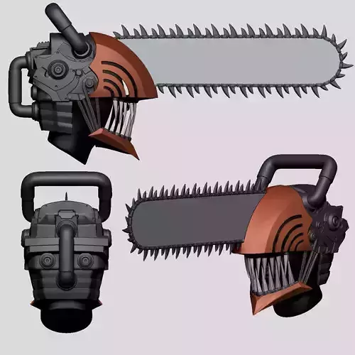 Chainsaw Man Helmet  Denji Cosplay