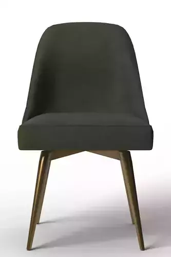 Mid Century Velvet Accent Office Dining Chair