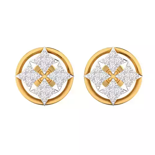 Women Earring Render 3dm STL SLC JCD OBJ FBX Details