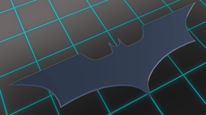 3D Printable Batman Batarang