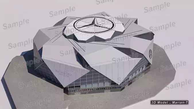 Mercedes-Benz Stadium Atlanta USA  Exterior