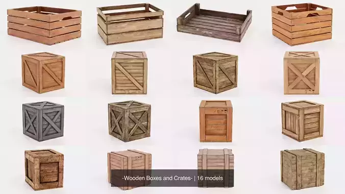 -Wooden Boxes and Crates-