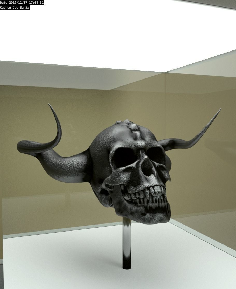 Calavera diablo 3D model