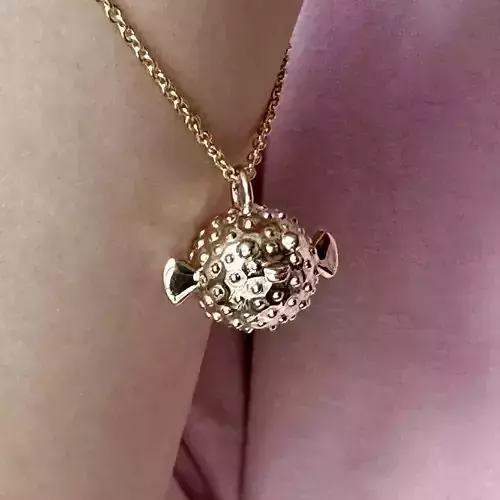 Pufferfish Charm Bracelet