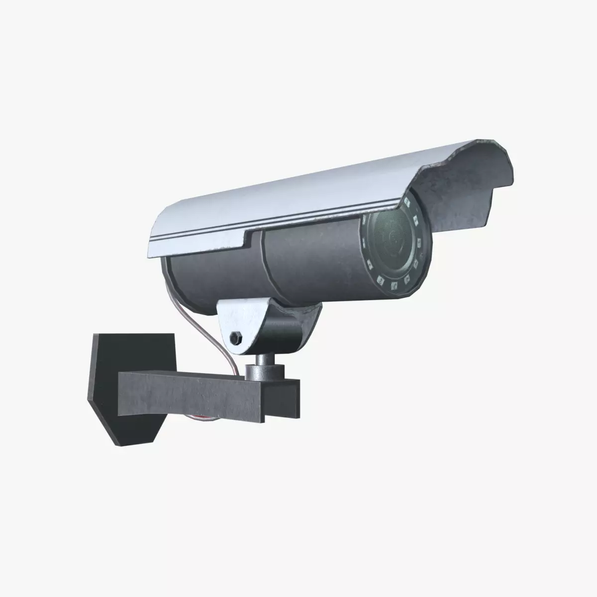 CCTV Camera Low-poly 3D model