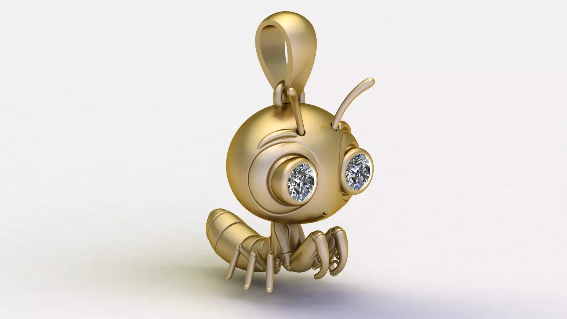 Cat Star Charm 3D Printable Pendant Model 3D print model