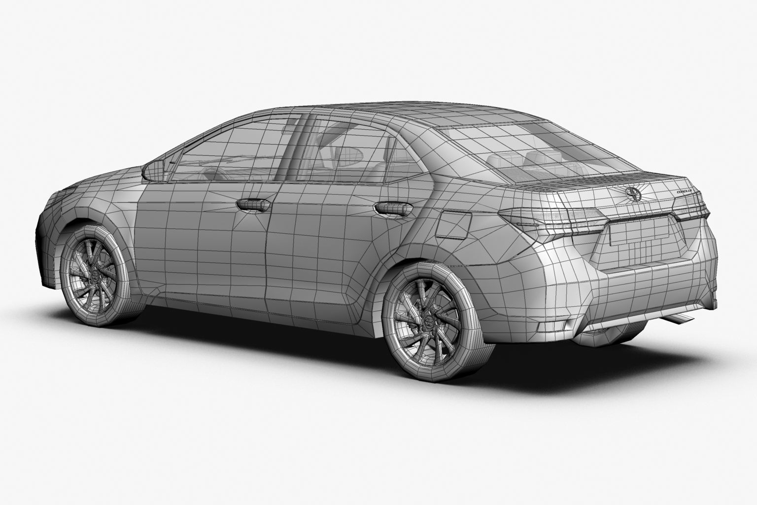 2017 Toyota Corolla EU 3D model_9