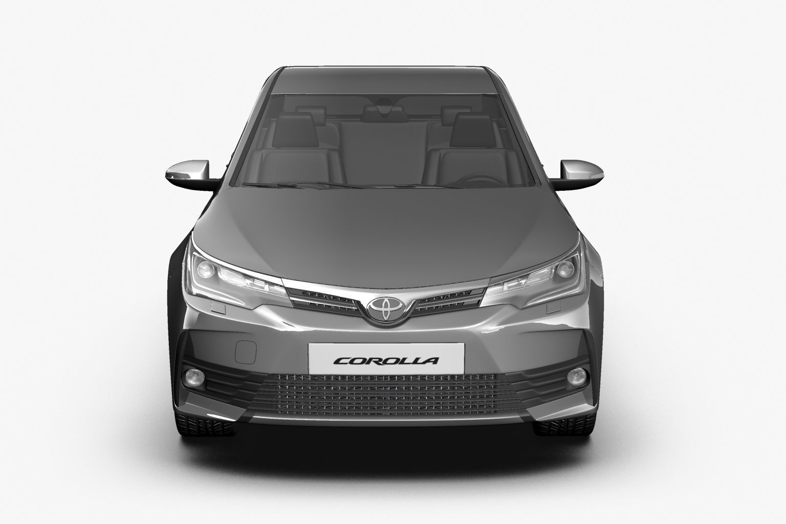 2017 Toyota Corolla EU 3D model_6