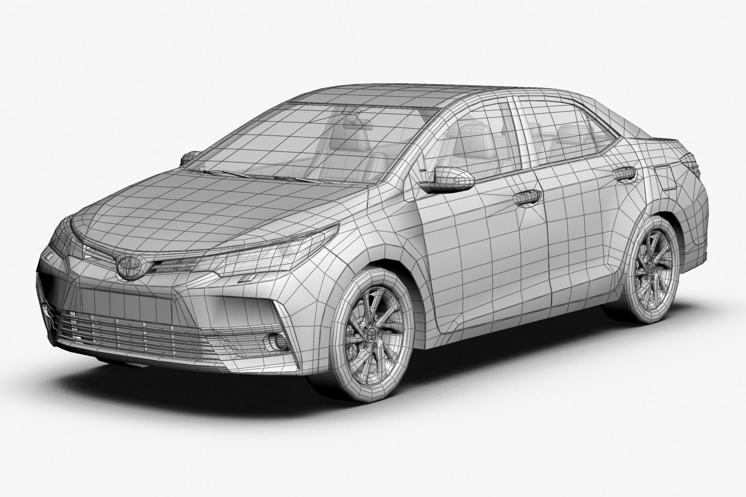 2017 Toyota Corolla EU 3D model_7