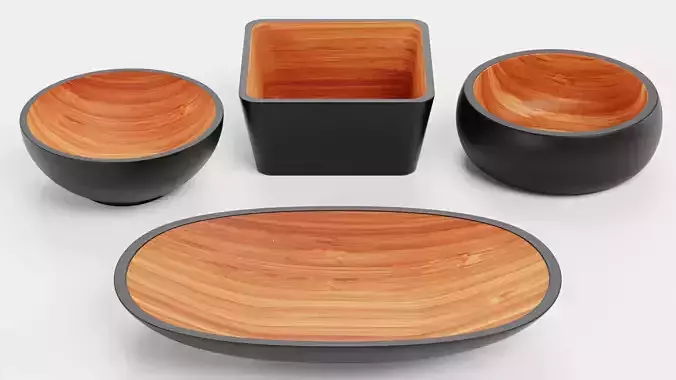 -Bamboo Bowls-