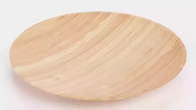 -Bamboo Plate-