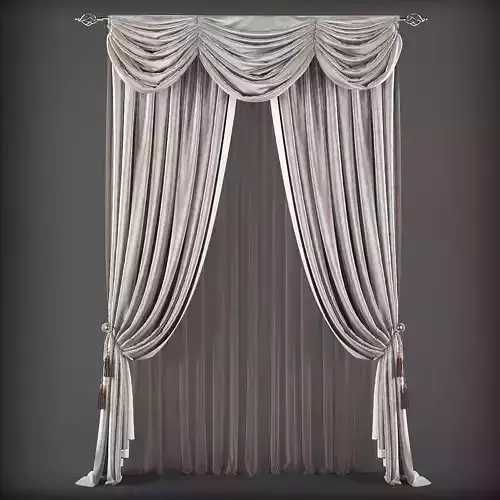 Curtain 3D model 225