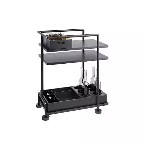 Aero T Food Trolley by Living Divani