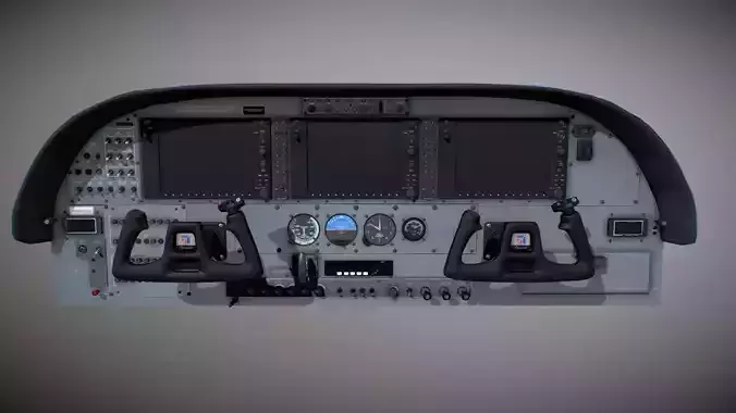 Cessna Caravan instrument panel 