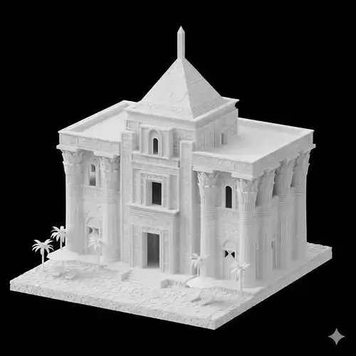 Coastal Beachfront Hotel Model