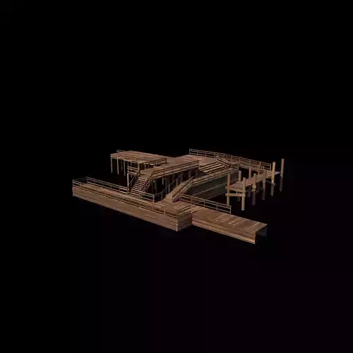 Modular Wood Walkway 