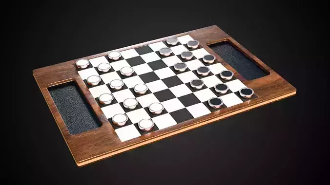 Checker Board Game