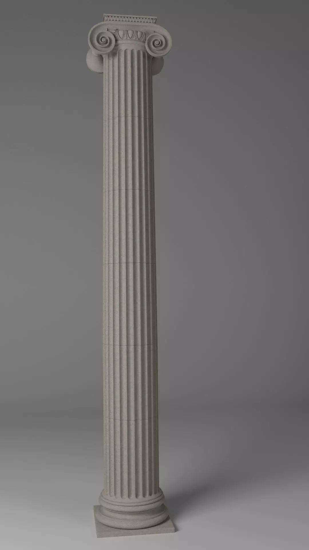 Column - Ionic Order 3D model_0