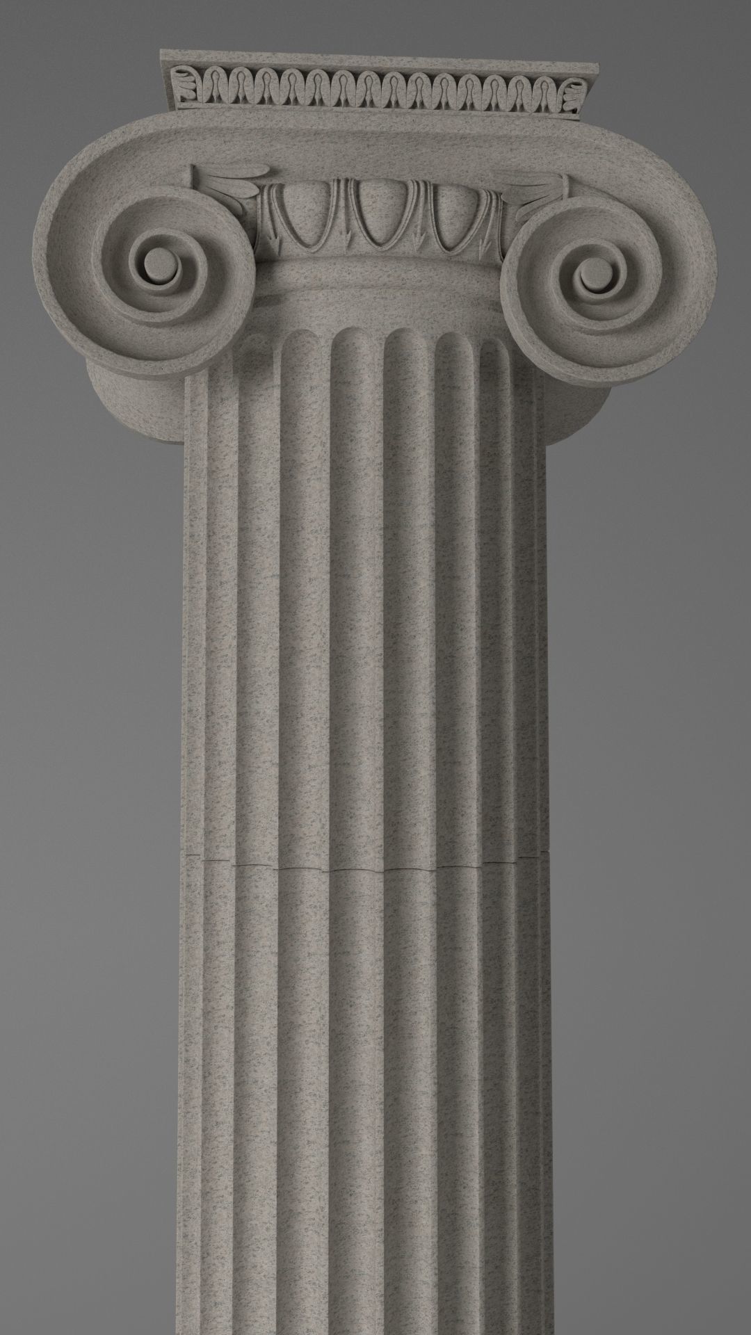 Column - Ionic Order 3D model_2