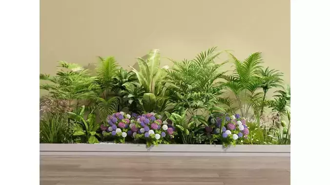 flower border design