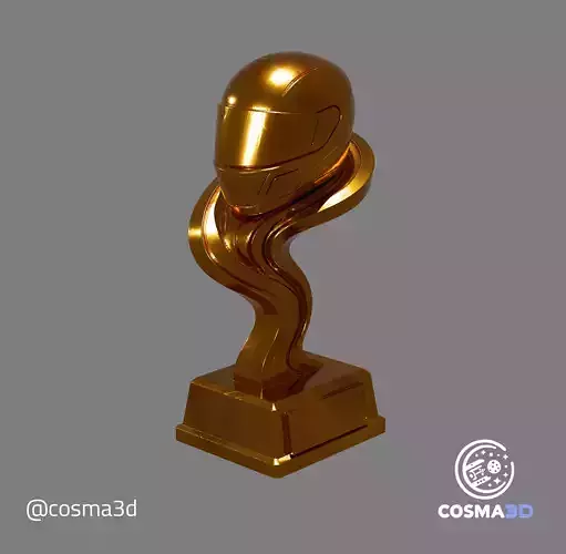 Kart Racing Trophy  Exclusive Design for 3D Printing