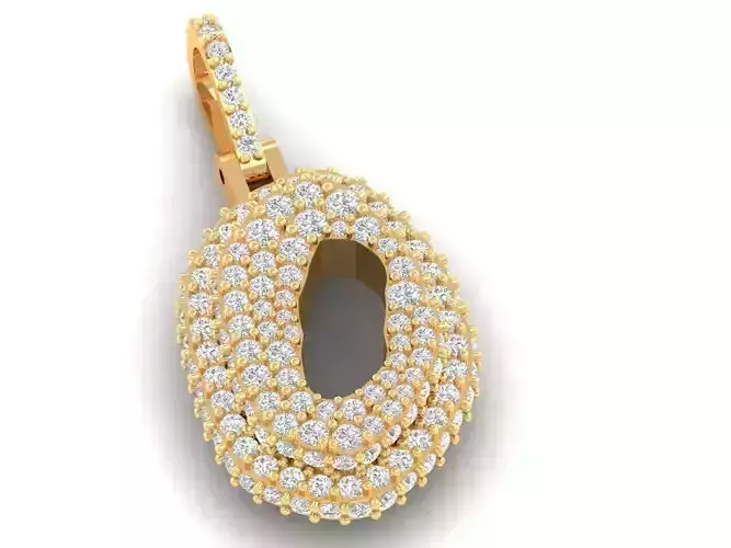 O letter pendant