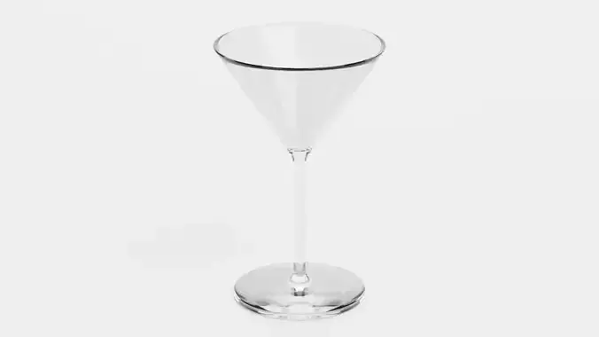 -Cocktail Glass V2-