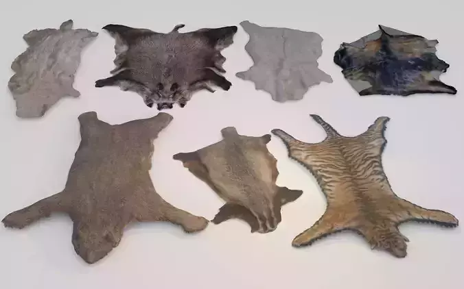 animal pelts volume three Unreal and Unity