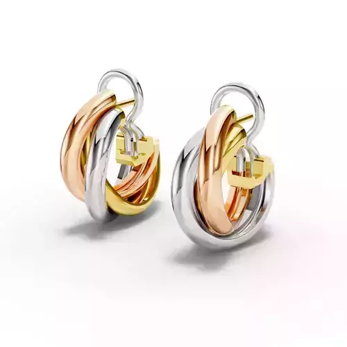 TRINITY OHRRINGE cartie earring