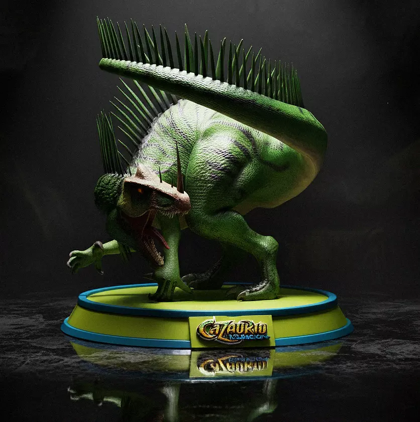 Iguanodon cazaurio mutacion 3D print model