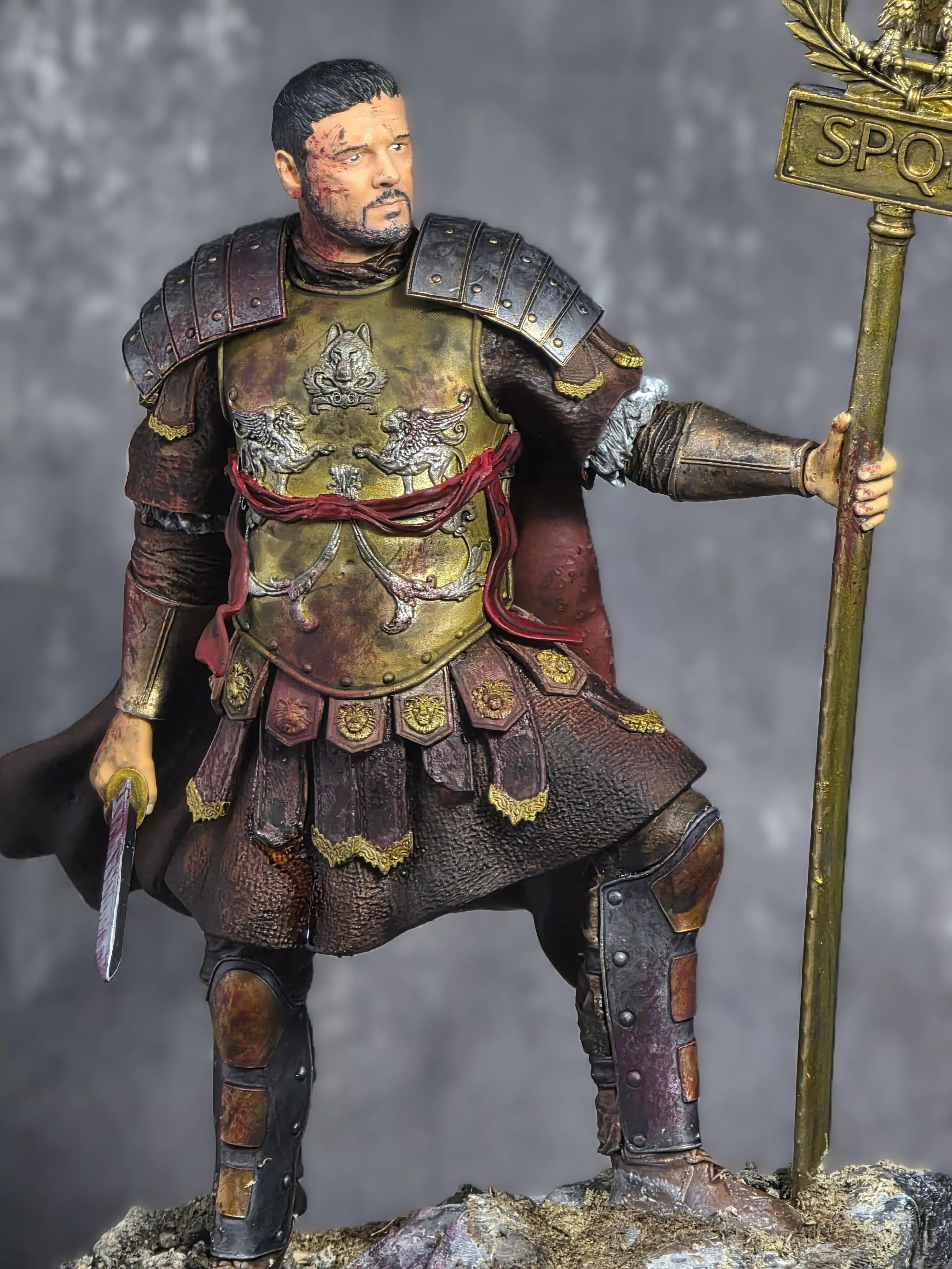 Gladiator 3D printable Figurine - Collectable 3D print model