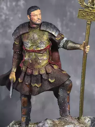 Gladiator 3D printable Figurine - Collectable