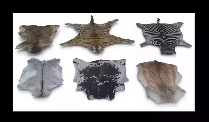 animal pelts volume two Unreal and Unity