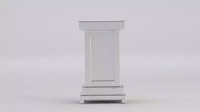 White pillar