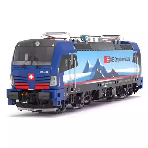 Siemens Vectron Engine SBB Cargo v2 Locomotive