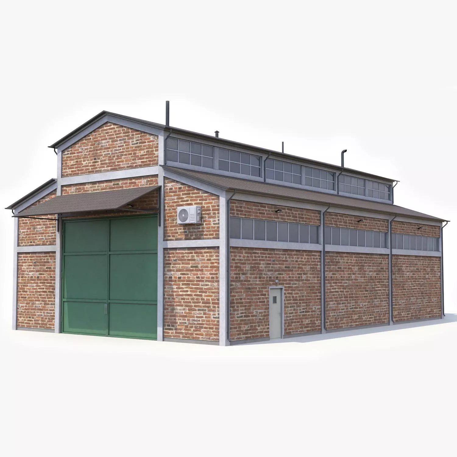 Industrial Building 26 PBR Low-poly 3D model