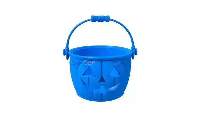 halloween basket - basket -  basket stl 