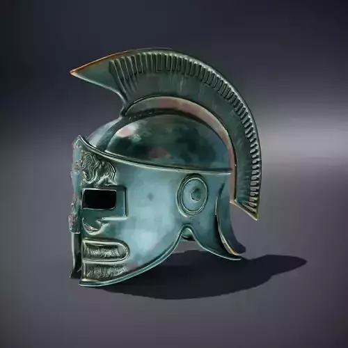Ancient Bronze Helmet model pack