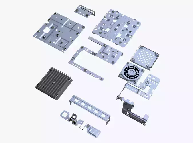 Chassis Mounting Frame Parts M1