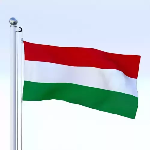 Animated Hungary Flag
