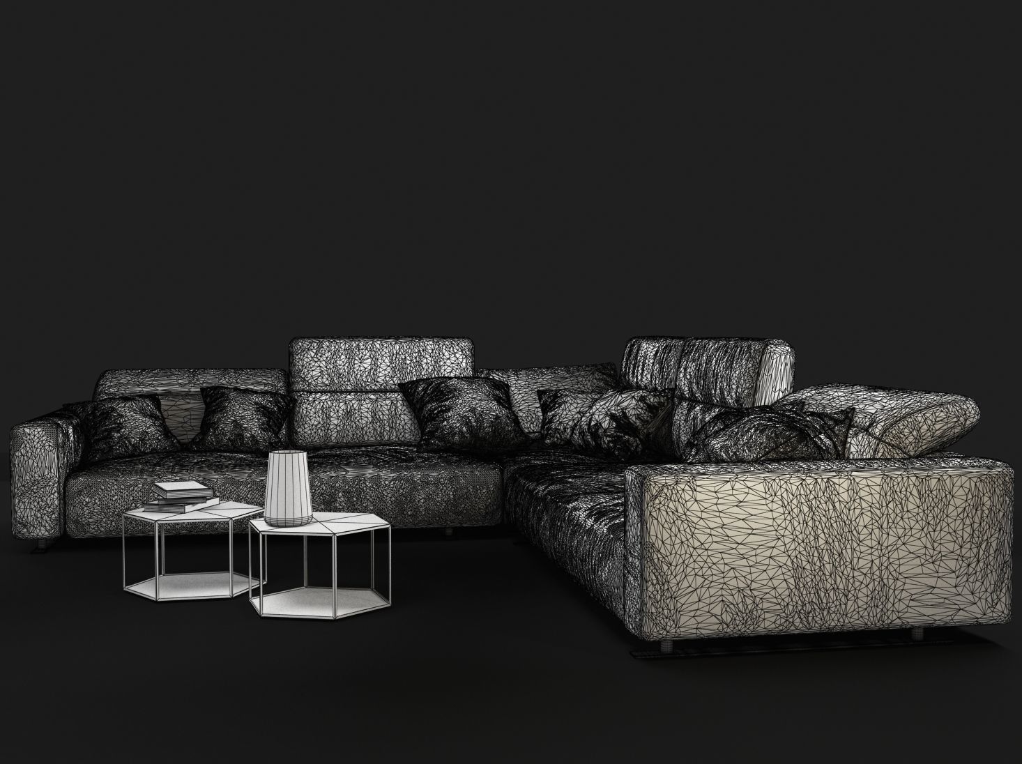 Sofa BoConcept Hampton 3D model_9