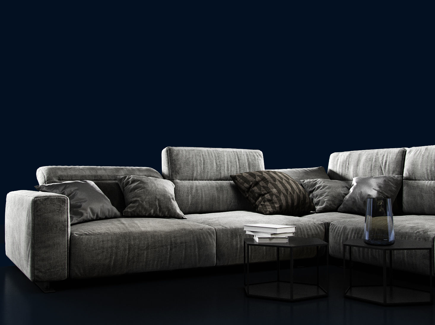 Sofa BoConcept Hampton 3D model_7