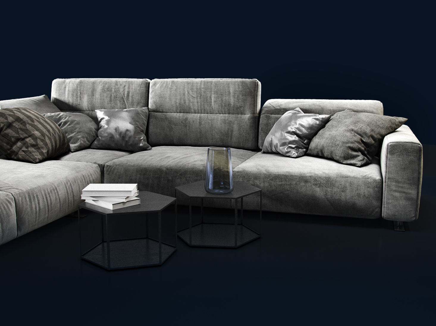 Sofa BoConcept Hampton 3D model_4